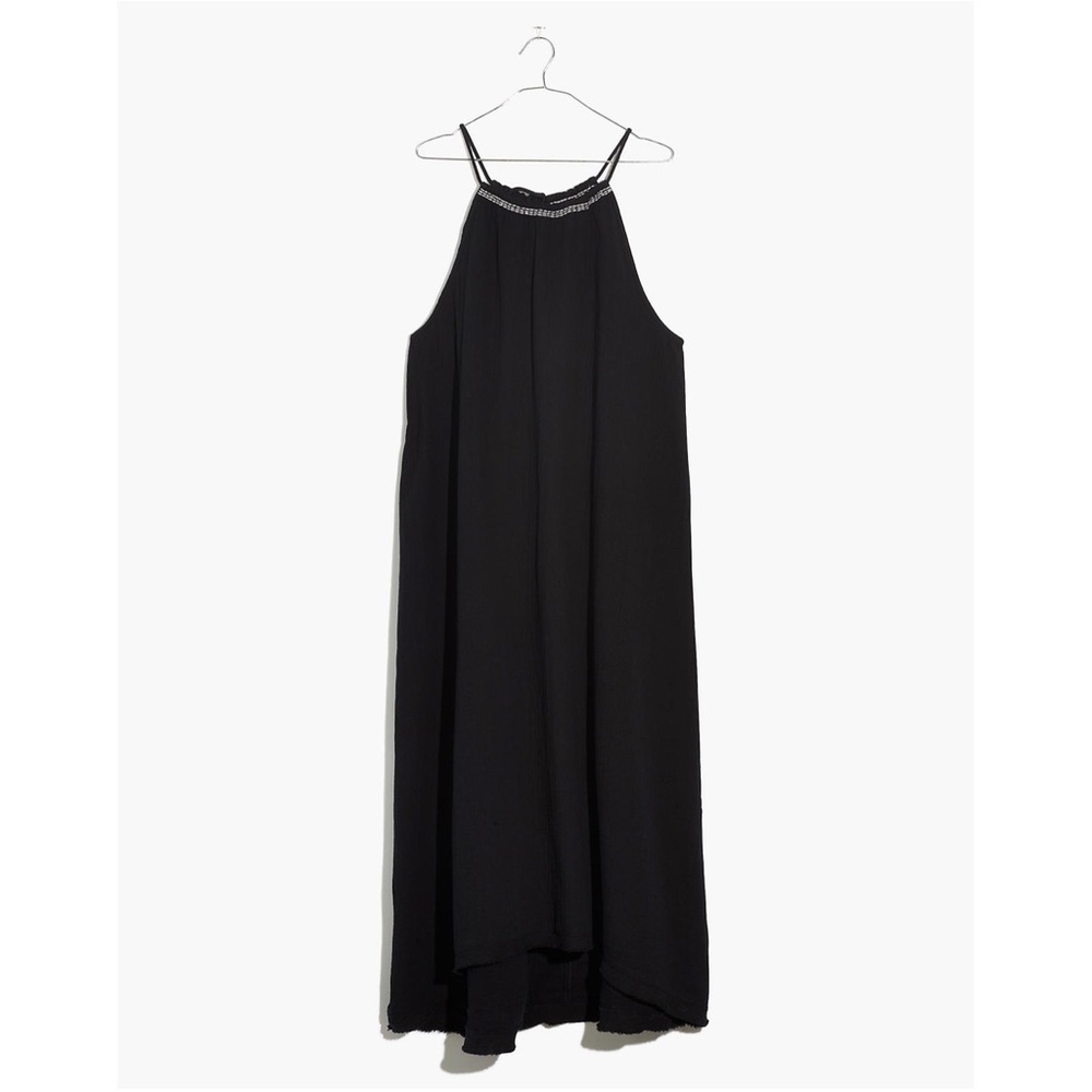 Madewell High-Neck Cover-Up Maxi Dress NE323